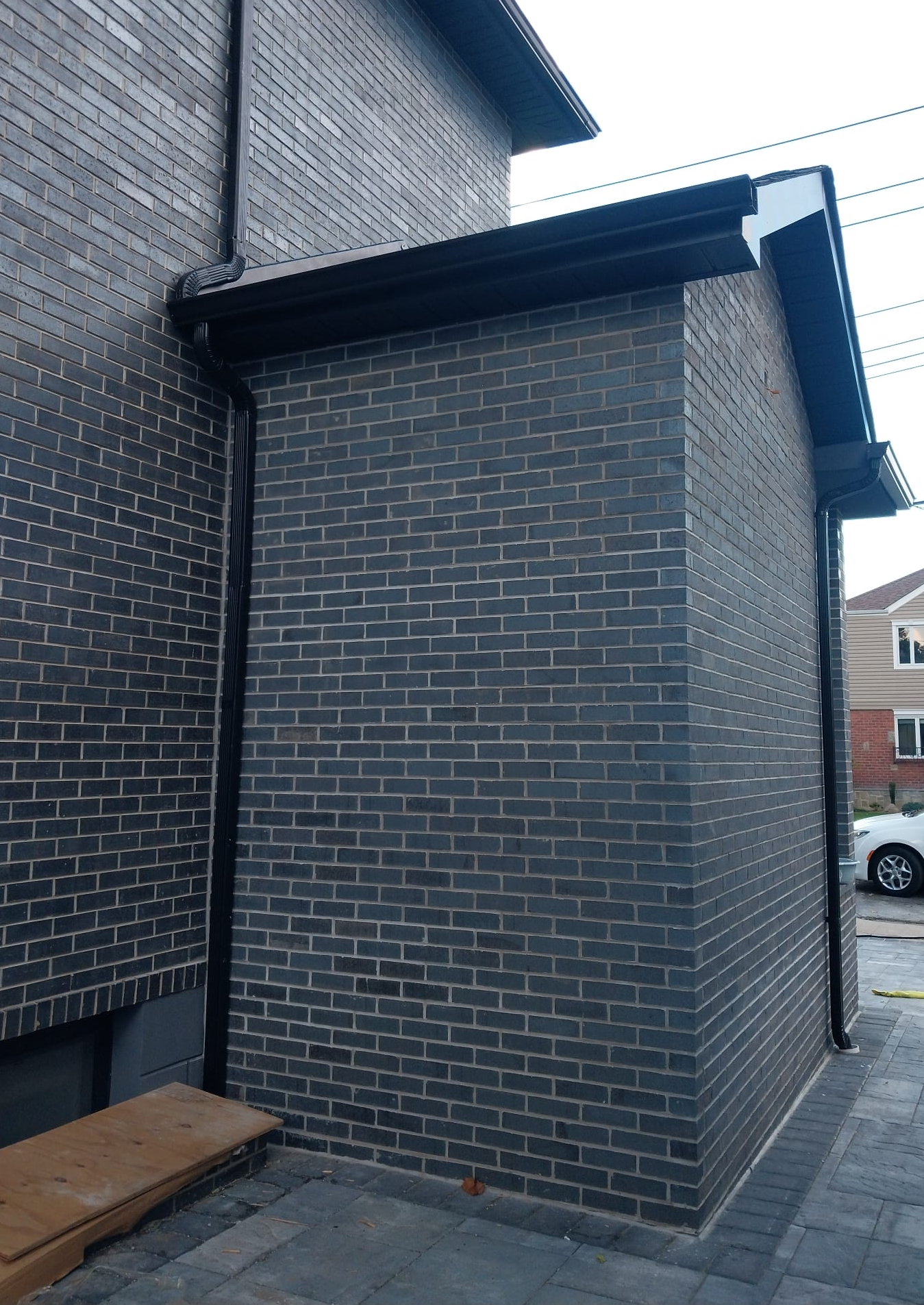 Brown gutter New York City