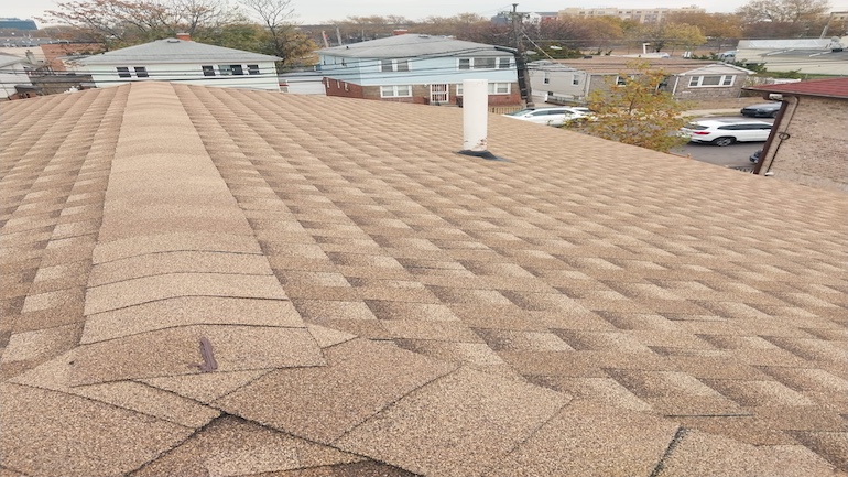 Queens New York Roof Shingles Replacement Completed Job